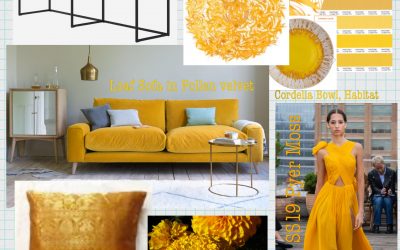 Style * Hello Spring! Fresh off the Catwalk into Your Home – The Future’s Marigold